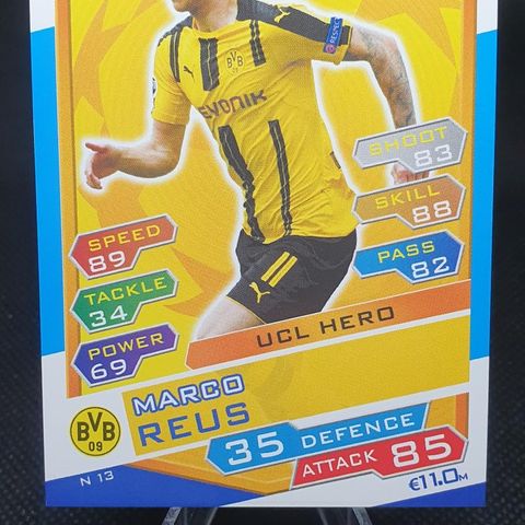 Topps Match Attax - #N13 Marco Reus (UCL Hero)
