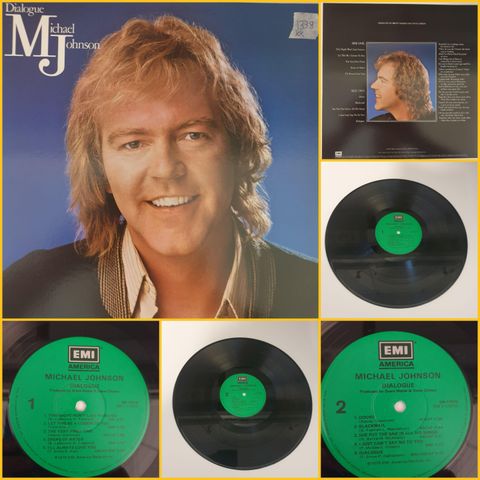 VINTAGE/RETRO LP-VINYL "MICHAEL JOHNSON/DIALOGUE 1979"