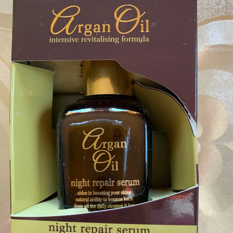 Ny Argan Oil night repair serum 30 ml selges