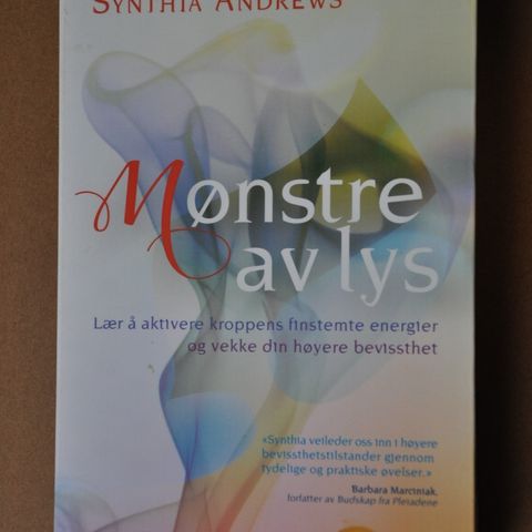 Mønstre av lys. Synthea Andrews.  Sendes