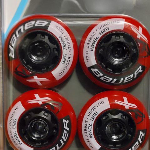 Bauer XR1 outdoor wheels