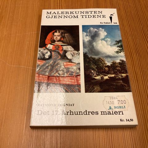 Raymond Cogniat : DET 17. ÅRHUNDRES MALERI - F 19