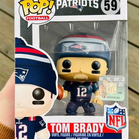 Funko Pop! Tom Brady (Color Rush) | New England Patriots | NFL (59)