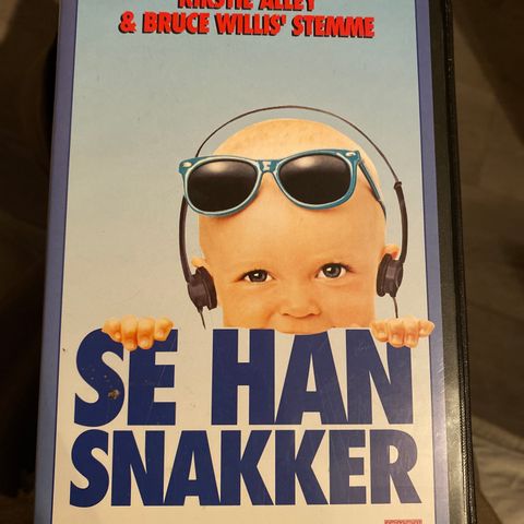 Se han snakker. Vhs small box