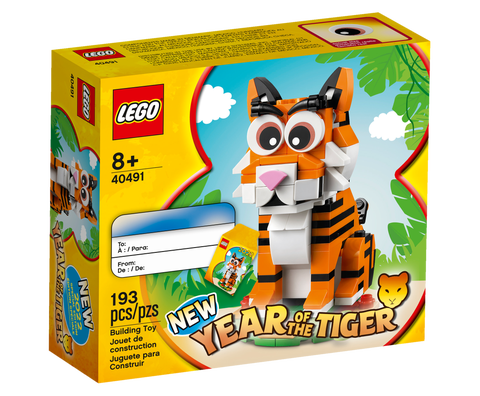 Ny/uåpnet LEGO 40491 Year of the Tiger GWP