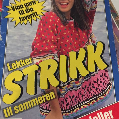 Strikkeoppskrifter