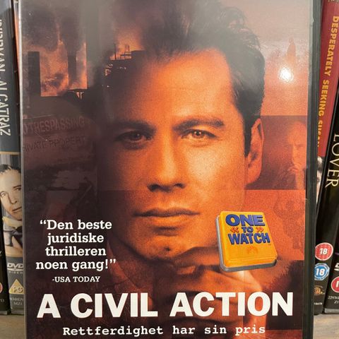 [DVD] A Civil Action - 1998 (norsk tekst)