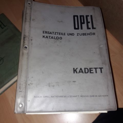 delekatalog opel kadett