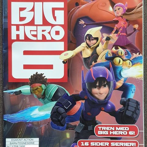 Filmmagasin 2015 "BIG HERO 6" Serier, oppgaver, spill og mye mer!
