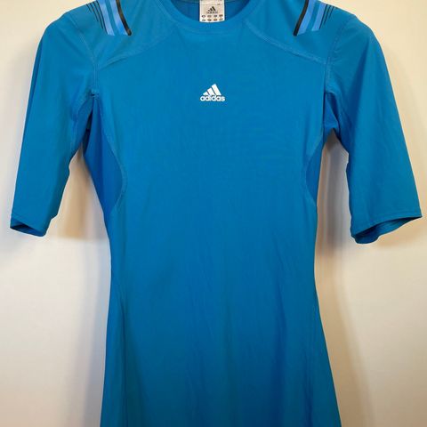 Adidas TechFit Compression T-skjorte Large Blå.