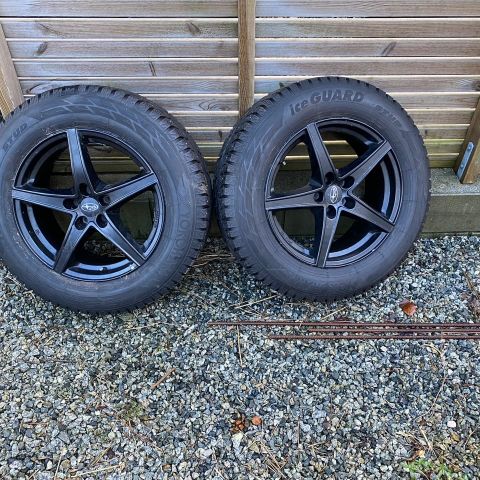 4 STK FELGER DEKK TIL SUBARU OUTBACK