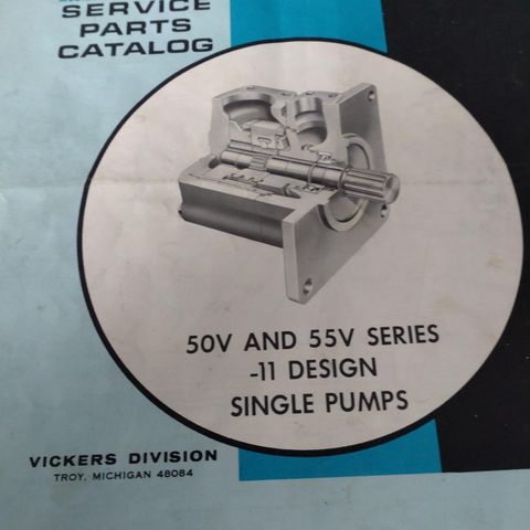 Vickers hydrolikk pompe.