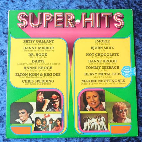 SUPER HITS: SMOKIE - DR HOOK - HANNE KROGH - HEAVY METAL KIDS - JOHNNYROCK