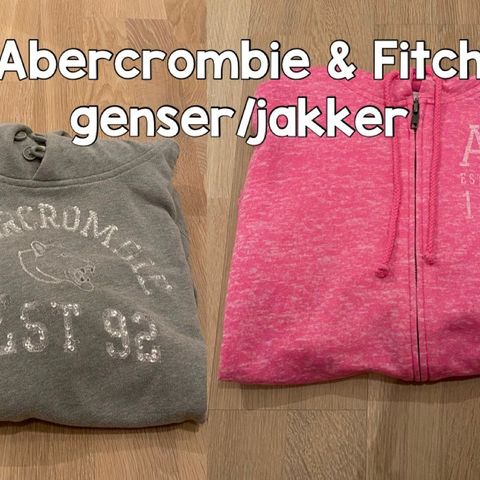 Abercrombie & Fitch Gensere og Hettejakker