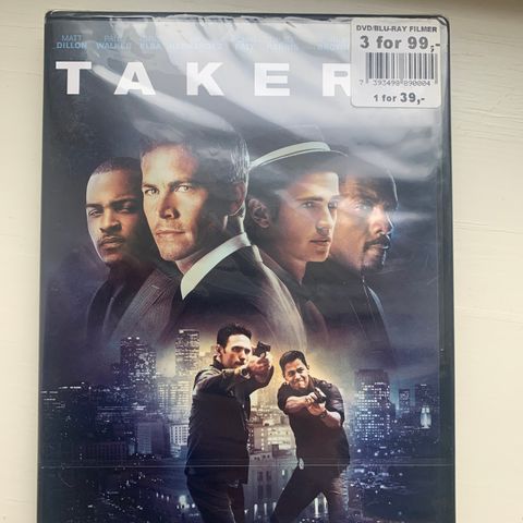 Takers (ny i plast) (DVD)