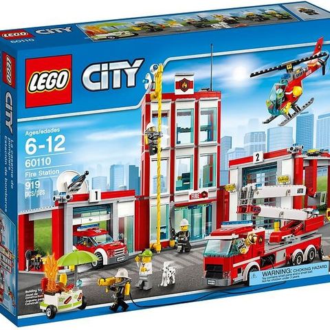 Reservert LEGO City Fire Station 60110