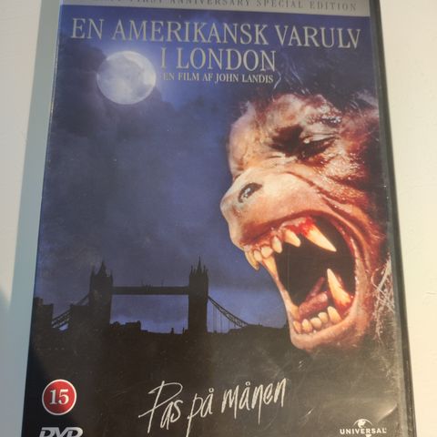 En Amerikansk varulv i London ( DVD) - 1981