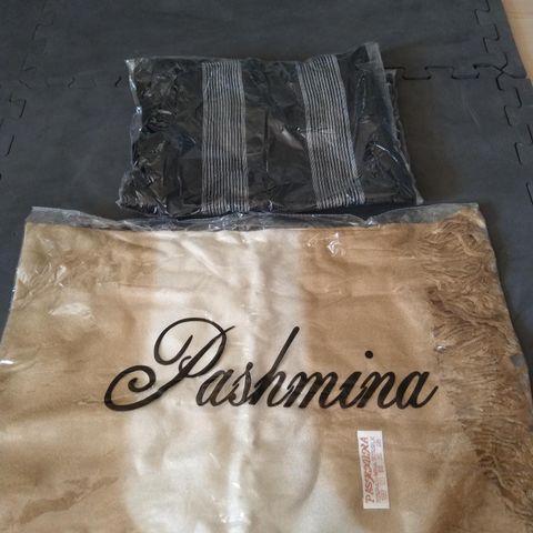 Nye skjerf pashmina/silke