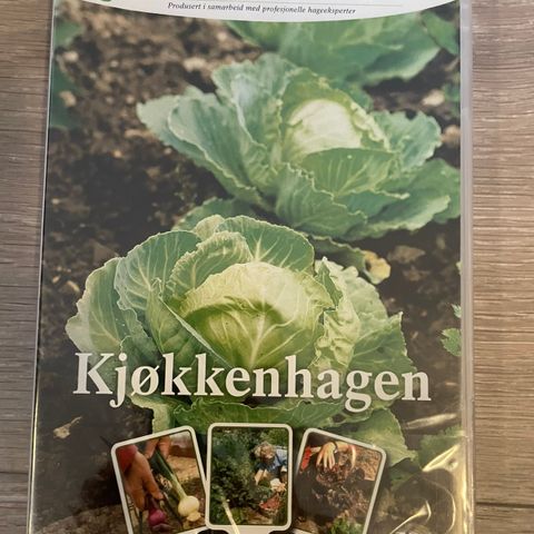 Kjøkkenhagen (DVD) helt ny i plasten