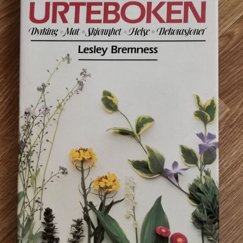 Den store urteboken av Lesley Bremness