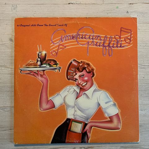 Various – 41 Original Hits From The Sound Track Of American Graffiti LP