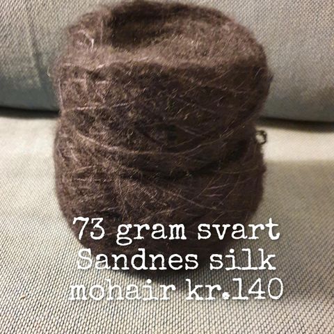 Sandnes silk mohair 