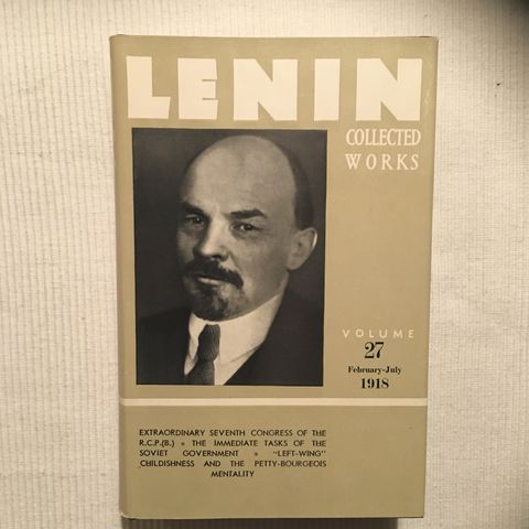 BokFrank: V. I. Lenin; Collected Works (1974)  På engelsk