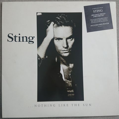 Sting - Nothing like the sun 2xLP