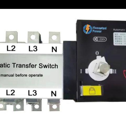 ATS  Automatic Transfer Switch 100A 150A  200A  250A   3 eller 4pol