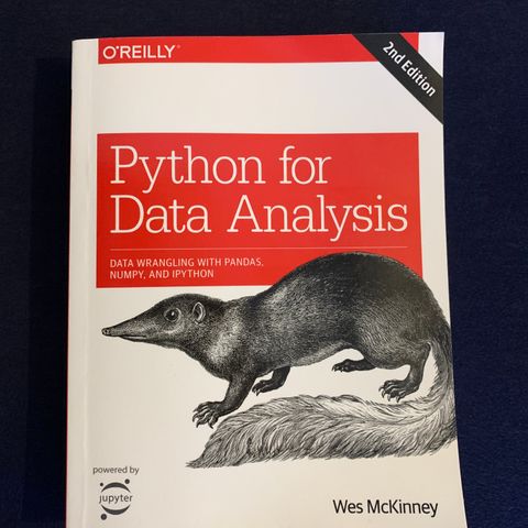 Python for data analysis