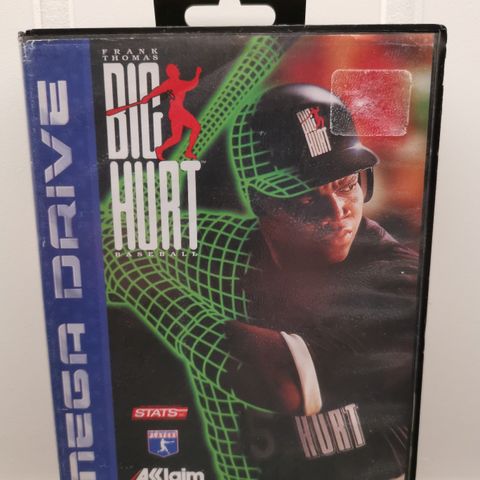 Frank Thomas Big Hurt Baseball Sega Mega Drive Genesis