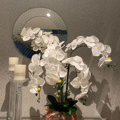 kunstig orkide / blomster