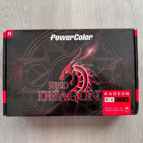 PowerColor Red Dragon Radeon™ RX 570 4GB - Nytt kort