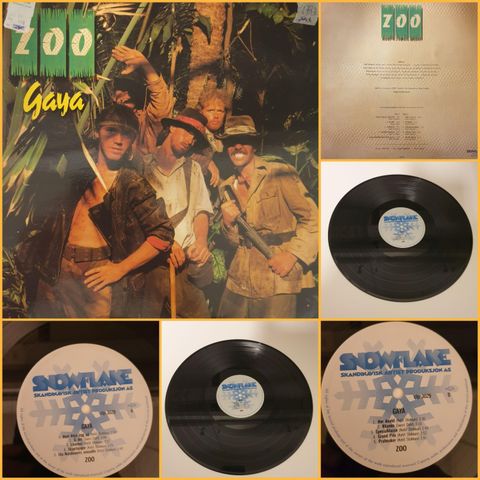 VINTAGE/RETRO LP-VINYL "ZOO GAYA 1981"