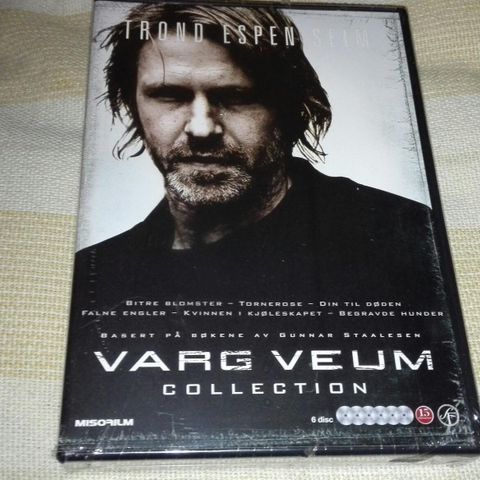 Skrotfot: Varg Veum Collection Ny/Forseglet 6 disc