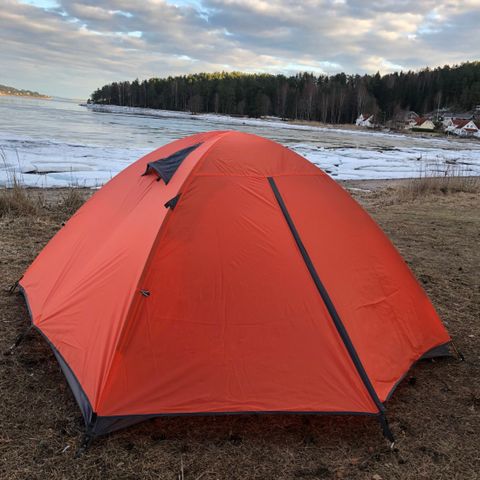 3 persons telt, Praktisk og slitesterk telt, camping, friluftsliv,