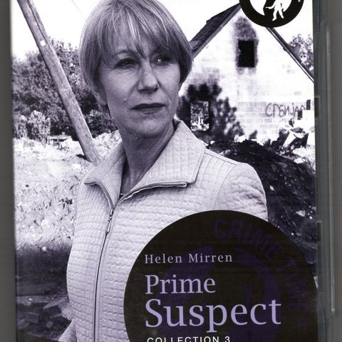 DVD. Prime Suspect. Helen Mirren. Sesong 3. Krim. 7 timer.