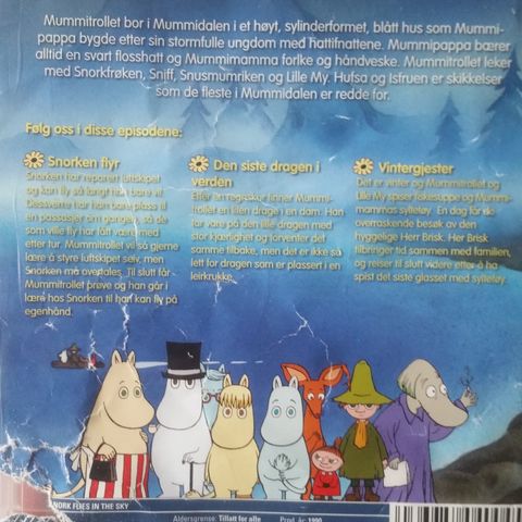 Mummitrollet DVD