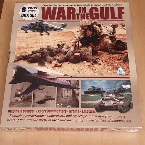 War in the Gulf + World War 2  ( DVD )