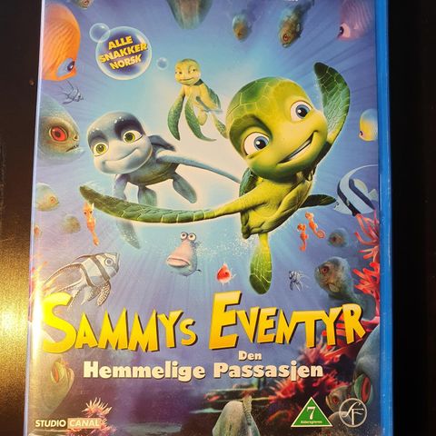 Sammys Eventyr. Dvd