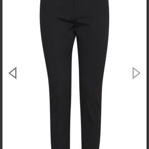 Dressbukse sort fra Pultz Clara skinny pant  w:32