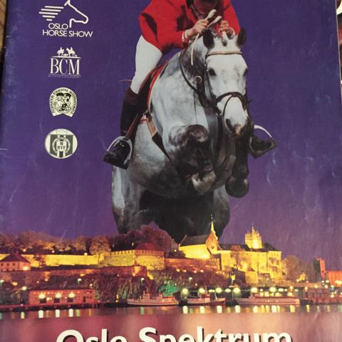 Oslo horse  show. 1998