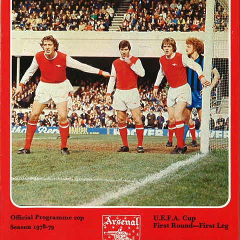 Diverse Arsenal program 1978/79, se bilder