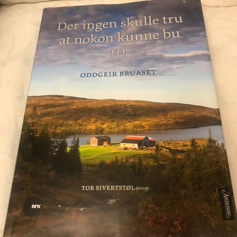 Der ingen skulle tru, at nokon kunne bu.../ Oddgeir Bruaset.  Som ny...