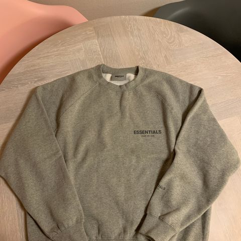 Fear of God Crewneck-genser - Dark Heather Oatmeal - Størrelse: Medium