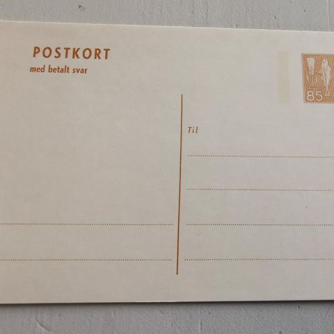 Postkort kr 4