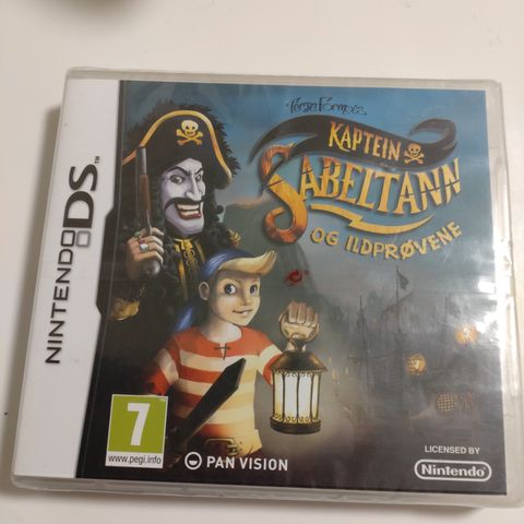 Kaptein Sabeltann og ildprøvene Nintendo DS (NY I plast)