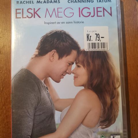 Elsk Meg Igjen (DVD 2012, i plast, norsk tekst)