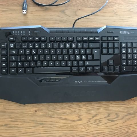 Roccat ISKU FX MultiColor Gaming Keyboard