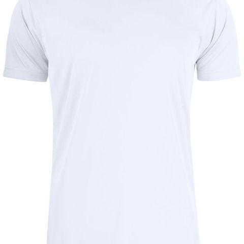 T-skjorte hvit 100% polyester for sublimering. Også BARNE størrelser.